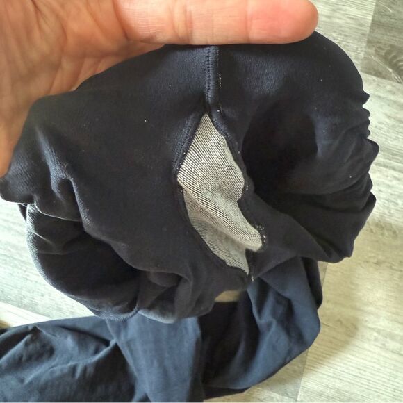 Nylon Stockings Tights Navy Blue Dress Up Costume Used Party - Picture 5 of 8